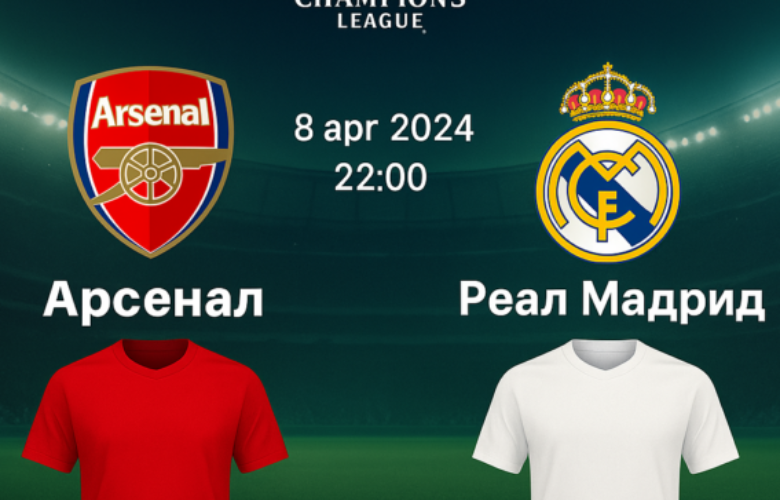 Арсенал - Реал Мадрид bet365